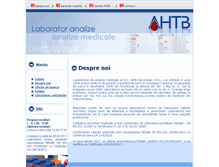 Tablet Screenshot of ahtb-analizemedicale.ro